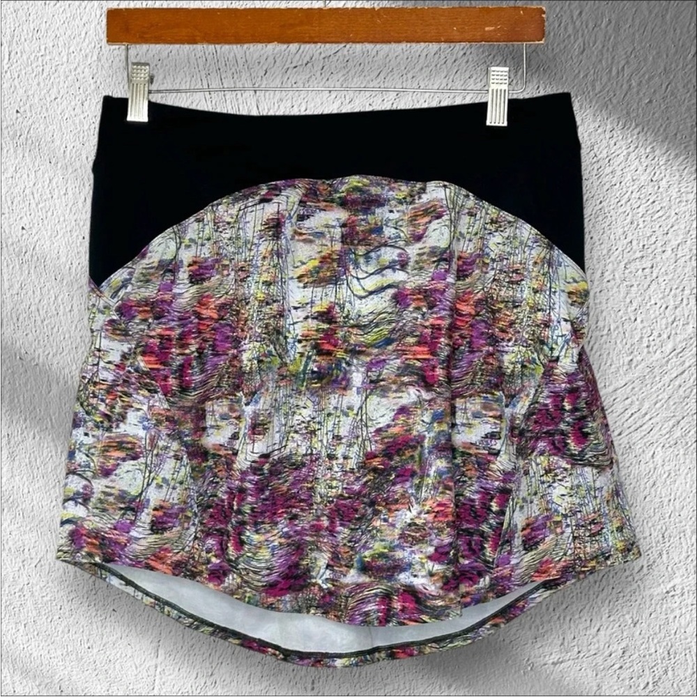 LULULEMON LIMITED EDITION SWIFT HIGH RISE LONG RUNNING SKIRT/SKORT-FIREWORK-8